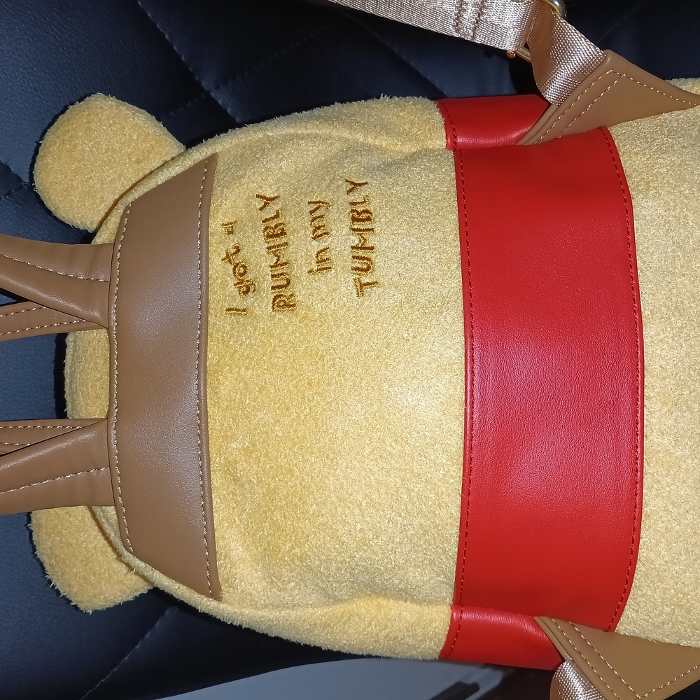 Loungefly New Yellow Disney Winnie The Pooh Cozy  Backpack